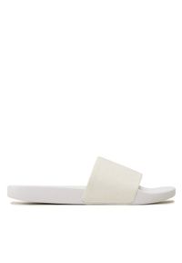 Calvin Klein Klapki Pool Slide Mono HM0HM00963 Biały. Kolor: biały. Materiał: materiał #1