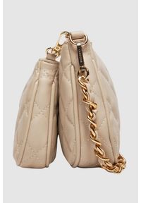 Valentino by Mario Valentino - VALENTINO Podwójna beżowa torebka Ocarina Crossbody. Kolor: beżowy #5