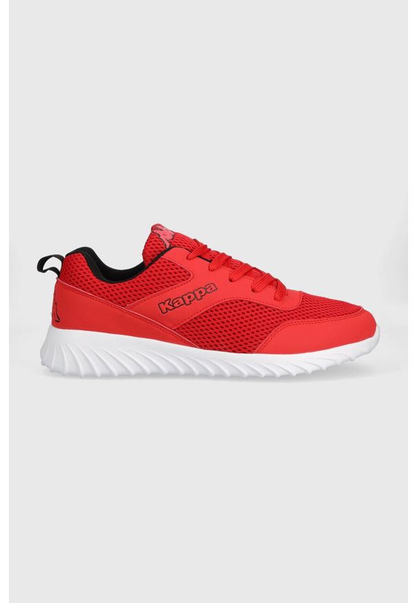 Kappa sneakersy kolor czarny. Zapięcie: sznurówki. Kolor: czerwony. Materiał: guma