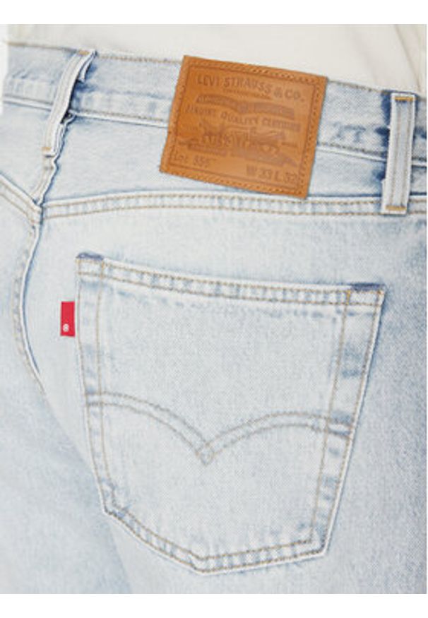 Levi's® Jeansy 555™ 000LO-0005 Niebieski Loose Fit. Kolor: niebieski