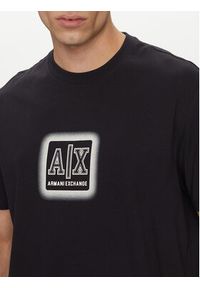 Armani Exchange T-Shirt XM000545 AF10361 UB101 Granatowy Regular Fit. Kolor: niebieski. Materiał: bawełna #4