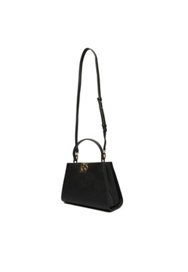 DKNY Torebka Foster R52D1L92 Czarny. Kolor: czarny. Materiał: skórzane