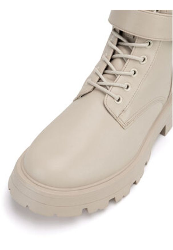 Jenny Fairy Trapery WYL3372-3 Beżowy. Kolor: beżowy. Materiał: syntetyk, skóra