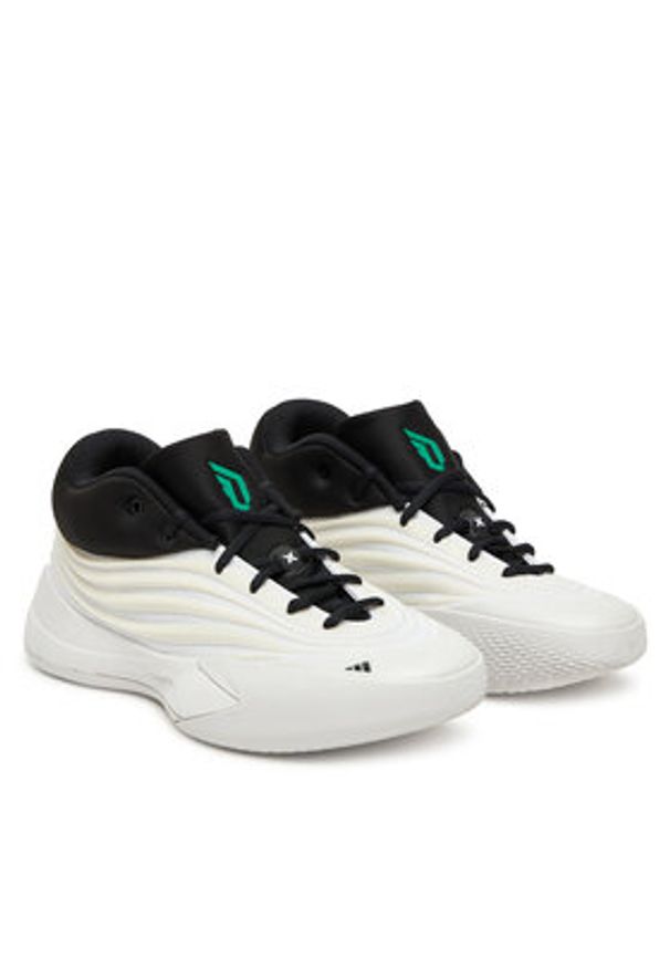 Adidas - adidas Buty do koszykówki Dame X JP6089 Biały. Kolor: biały. Materiał: materiał. Sport: koszykówka