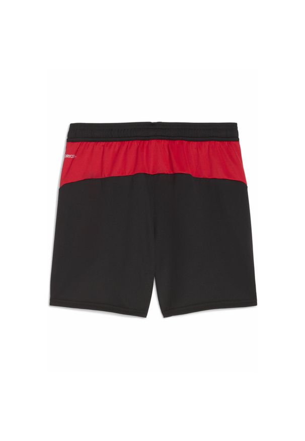 Puma - Młodzieżowe szorty AC Milan 25/26 PUMA Black For All Time Red. Kolor: czarny, czerwony, wielokolorowy. Materiał: tkanina. Sport: piłka nożna