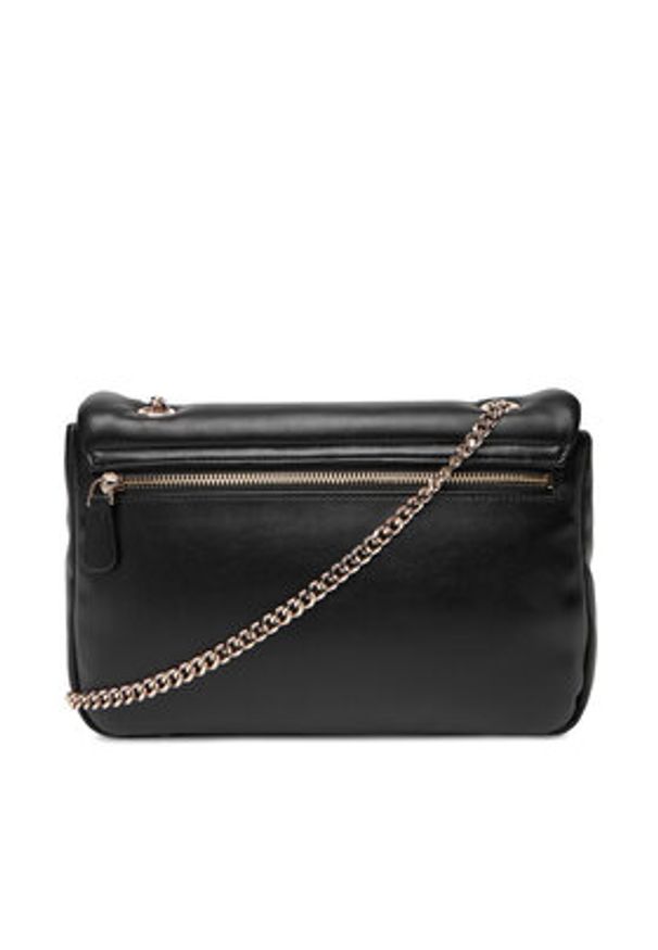 Guess Torebka Sunetra HWNG75 34210 Czarny. Kolor: czarny. Materiał: skórzane