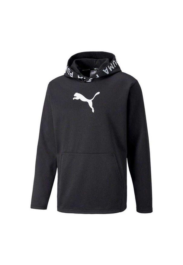 Puma - Męska Bluza Polarowa Train Power. Kolor: czarny. Materiał: polar