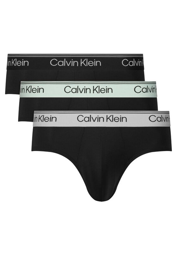 Calvin Klein Underwear Komplet slipów LV00NB4408 Czarny. Kolor: czarny. Materiał: syntetyk