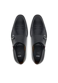BOSS Półbuty Derrek 50547022 Czarny. Kolor: czarny. Materiał: skóra #4