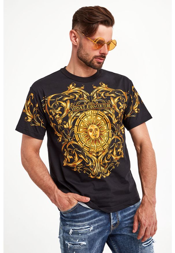 Versace Jeans Couture - T-shirt VERSACE JEANS COUTURE. Materiał: bawełna