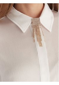 Fracomina Koszula FQ25WT6004W41101 Biały Regular Fit. Kolor: biały. Materiał: syntetyk #2