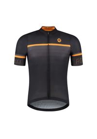 ROGELLI - Koszulka rowerowa męska Rogelli Hero II. Kolor: wielokolorowy, pomarańczowy, czarny, żółty. Sport: kolarstwo