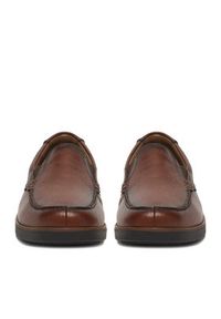 Rieker Półbuty B2352-24 Brązowy. Kolor: brązowy. Materiał: materiał #6