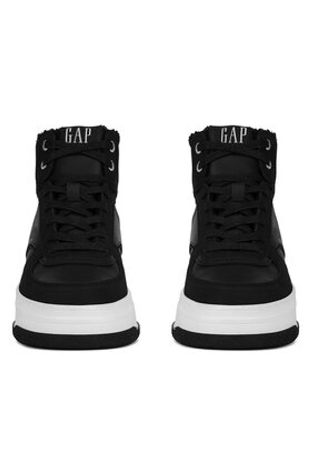 GAP - Gap Botki PARADISE CUP MID W GP514035AW-BK00 Czarny. Kolor: czarny. Materiał: materiał