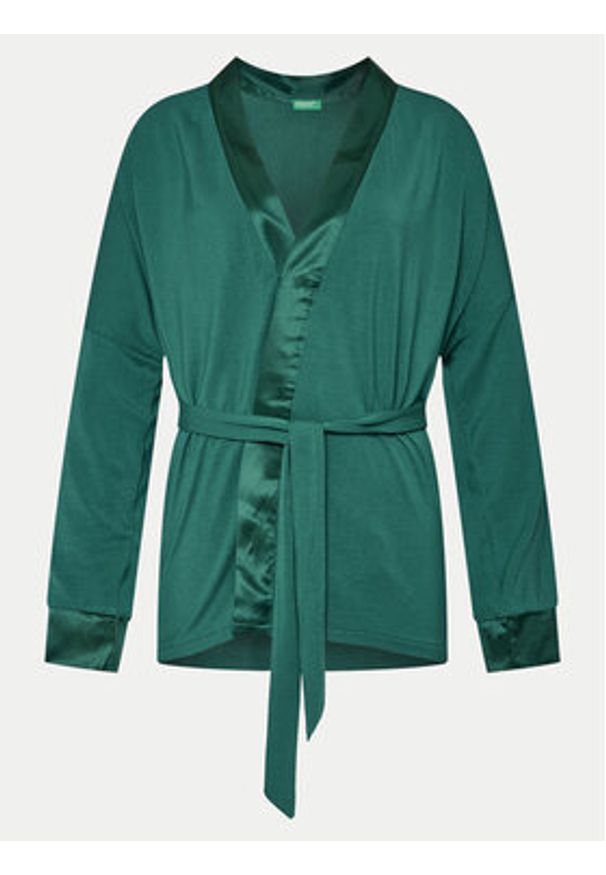 United Colors of Benetton - United Colors Of Benetton Szlafrok 3ZEW3M06Q Zielony. Kolor: zielony
