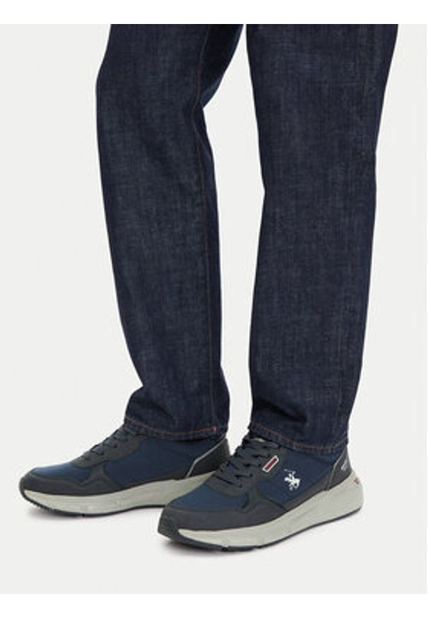 Beverly Hills Polo Club Sneakersy CEO-V5-MARCO Granatowy. Kolor: niebieski. Materiał: materiał