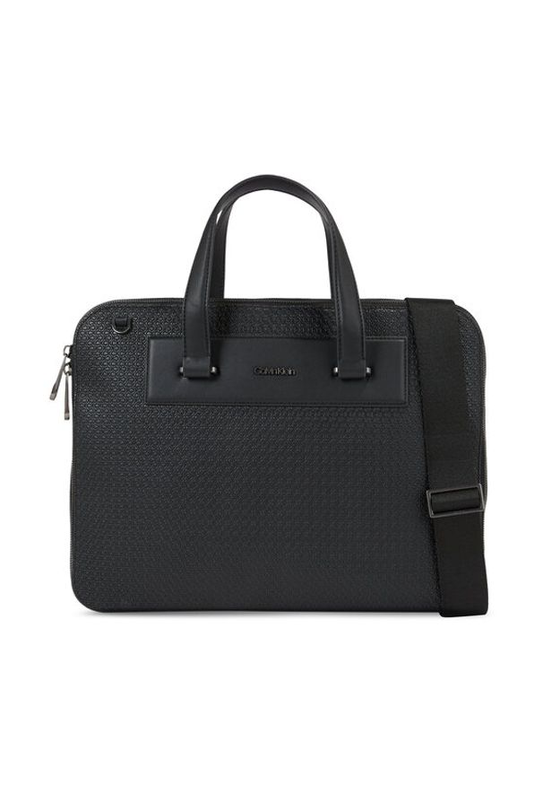 Calvin Klein Torba na laptopa Minimalism Slim Laptop Bag Mono K50K510804 Czarny. Kolor: czarny