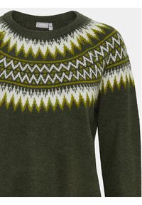 Fransa Sweter 20612945 Zielony Regular Fit. Kolor: zielony. Materiał: syntetyk #6