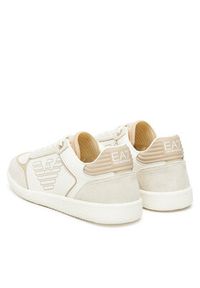 EA7 Emporio Armani Sneakersy 7X000405 AF19826 MZ170 Biały. Kolor: biały. Materiał: skóra