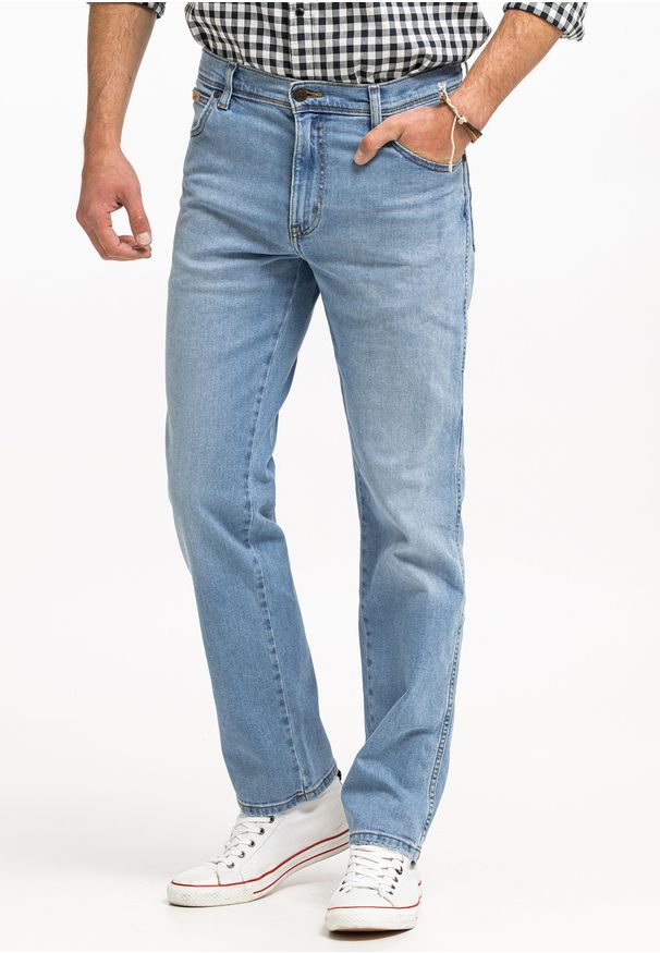 Wrangler - WRANGLER TEXAS MĘSKIE SPODNIE JEANSOWE JEANSY THE GRINGO W12184Z95 112330690