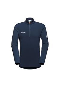 Bluza trekkingowa męska Mammut Aenergy ML Half Zip Pull. Kolor: niebieski