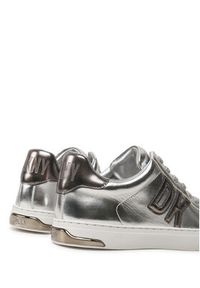 DKNY Sneakersy Abeni K3464319 Srebrny. Kolor: srebrny. Materiał: skóra