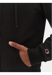 Champion Bluza 220728 Czarny Slim Fit. Kolor: czarny. Materiał: bawełna, syntetyk #3