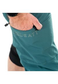 Spodenki rowerowe (+spodenki kolarskie z pampersem w zestawie) LEATT Shorts. Kolor: niebieski. Sport: kolarstwo