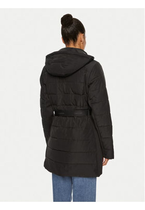 Calvin Klein Kurtka zimowa K20K207726 Czarny Regular Fit. Kolor: czarny. Materiał: syntetyk. Sezon: zima