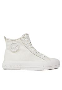 MICHAEL Michael Kors Trampki Evy High Top 43R4EYFS4D Biały. Kolor: biały. Materiał: materiał #1