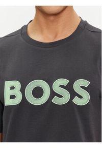 BOSS - Boss T-Shirt 50512866 Szary Regular Fit. Kolor: szary. Materiał: bawełna #5