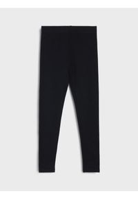 Sinsay - Legginsy - czarny. Kolor: czarny