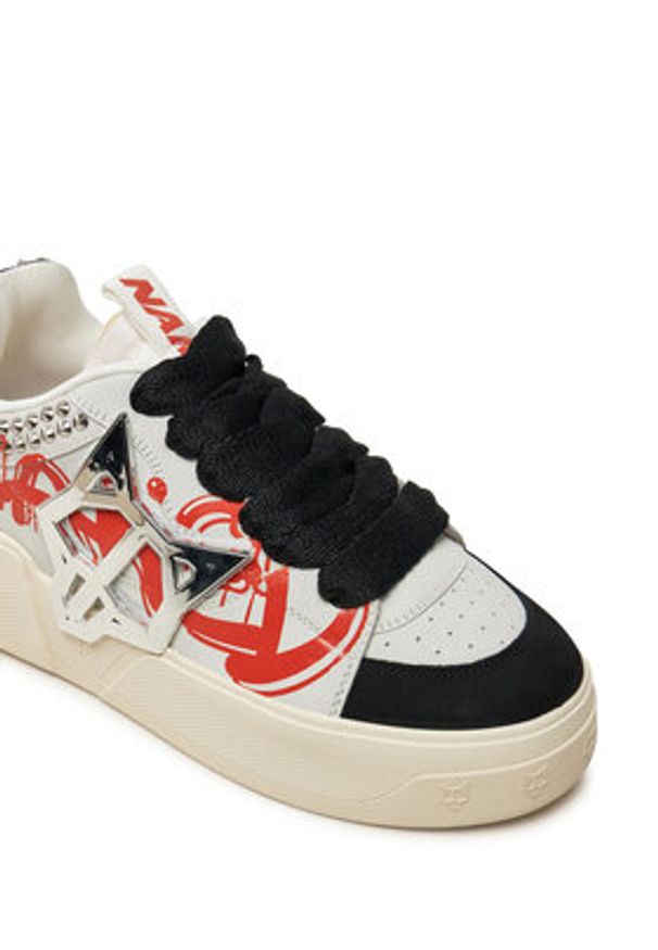 Naked Wolfe Sneakersy Kosa Czarny. Kolor: czarny. Materiał: skóra