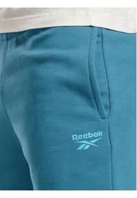 Reebok Szorty sportowe Reebok Identity French Terry Shorts HS4891 Niebieski Regular Fit. Kolor: niebieski. Materiał: bawełna. Styl: sportowy #3