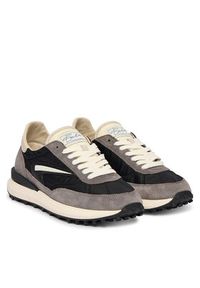 D.A.T.E. Sneakersy Athleta M441-AT-NY Szary. Kolor: szary. Materiał: skóra, zamsz #3