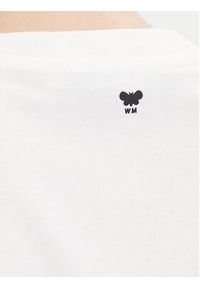 Weekend Max Mara T-Shirt Guglia 2525976031 Biały Regular Fit. Kolor: biały. Materiał: bawełna #5