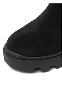 DeeZee Botki ZB362-2 Czarny. Kolor: czarny. Materiał: materiał #7