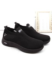 Buty sportowe damskie wsuwane czarne Vinceza 13592. Zapięcie: bez zapięcia. Kolor: czarny #6
