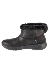 skechers - Buty sportowe Sneakersy damskie, Slip-Ins: On-The-Go - Cozy Dream. Kolor: czarny. Model: Skechers Sport. Sport: turystyka piesza