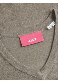 JJXX Sweter Aretha 12213293 Beżowy Regular Fit. Kolor: beżowy. Materiał: wiskoza #8