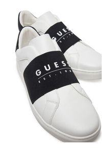 Guess Sneakersy FMJTOS ELE12 Biały. Kolor: biały. Materiał: skóra