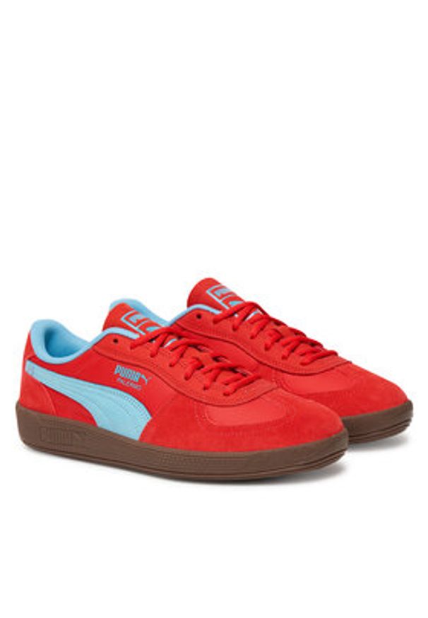 Puma Sneakersy Palermo Pop 403257 01 Czerwony. Kolor: czerwony. Materiał: materiał