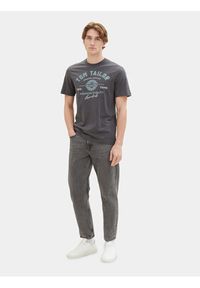 Tom Tailor T-Shirt 1037735 Szary Regular Fit. Kolor: szary. Materiał: bawełna #5