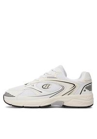 Champion Sneakersy Run 00 Low Cut Shoe S22314-CHA-WW017 Biały. Kolor: biały. Materiał: skóra. Sport: bieganie