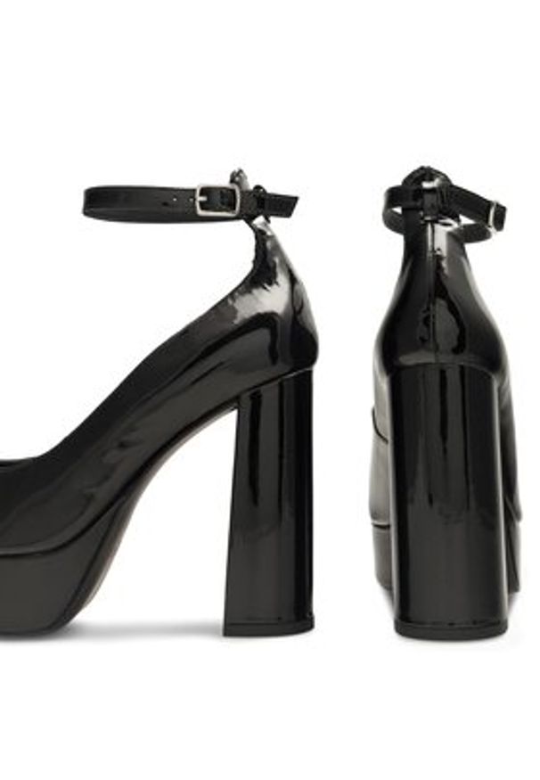 Badura Czółenka HUELVA-111071 Czarny. Kolor: czarny. Materiał: skóra