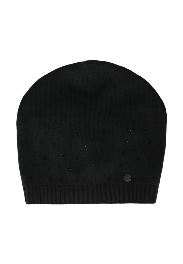 Volcano - Czapka zimowa z kryształkami H-DIXIE. Materiał: dzianina. Wzór: aplikacja. Sezon: zima