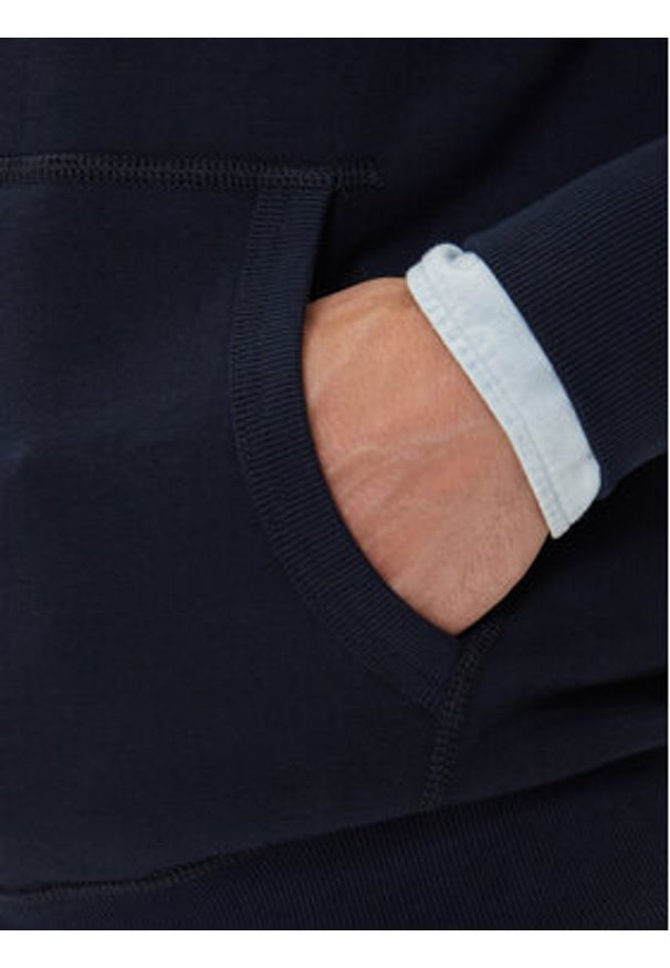 TOMMY HILFIGER - Tommy Hilfiger Bluza American MW0MW39691 Granatowy Regular Fit. Kolor: niebieski. Materiał: bawełna