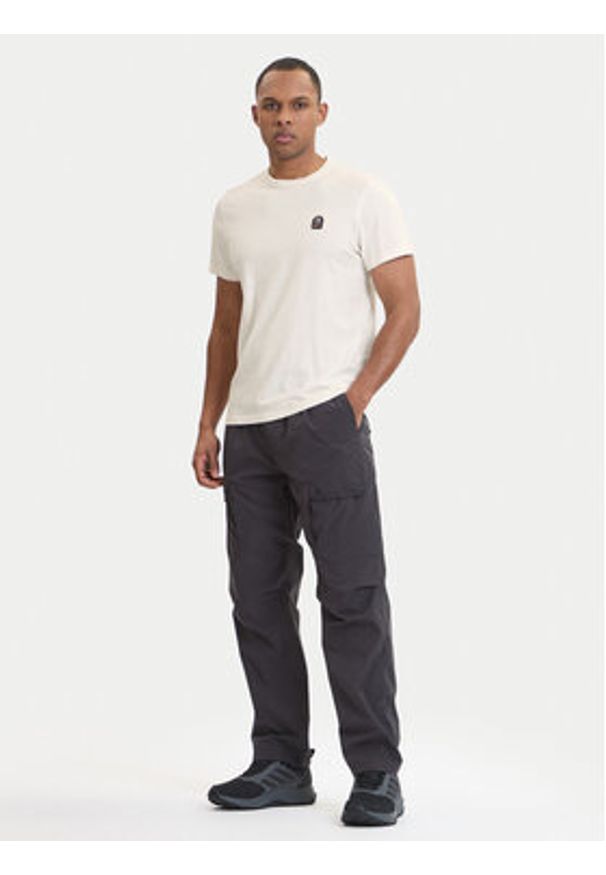 Parajumpers T-Shirt Elio 26SMPMTSRJ02 Biały Regular Fit. Kolor: biały. Materiał: bawełna