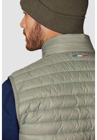 Aeronautica Militare - AERONAUTICA MILITARE Zielony bezrękawnik Ultralight Quilted Vest. Kolor: zielony. Długość rękawa: bez rękawów #4