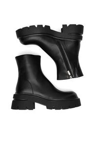 Badura Botki WFA3116-1Z Czarny. Kolor: czarny. Materiał: skóra #5